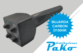 BUJARDA CARB. D150HK 2x2 DIENTES