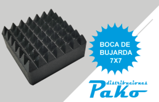 BOCA DE BUJARDA 7x7 (45x45)
