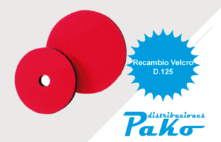 Recambio Velcro D. 125