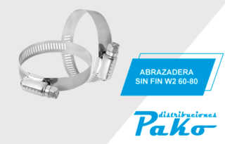 ABRAZADERA SIN FIN W2 60-80