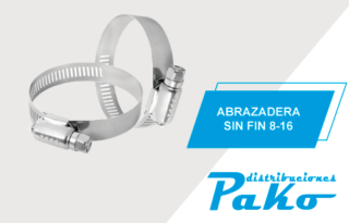 ABRAZADERA SIN FIN 8-16