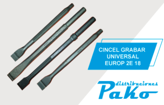 CINCEL DE GRABAR UNIVERSAL EUROP 2E 18