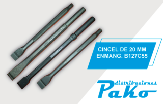 CINCEL DE 20 MM ENMANG. B127C55