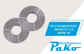 HILO DIAMANTADO GRANITO 12.0 SERIE 55