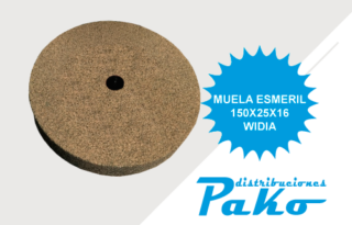 MUELA ESMERIL 150x25x16 WIDIA