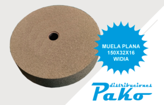 MUELA PLANA 150x32x16 WIDIA