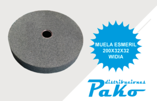 MUELA ESMERIL 200x32x32 WIDIA