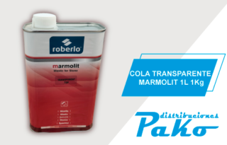 COLA TRANSPARENTE MARMOLIT 1L 1Kg