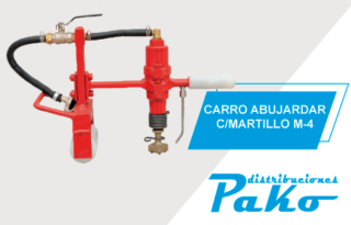 CARRO ABUJARDAR C/MARTILLO M-4