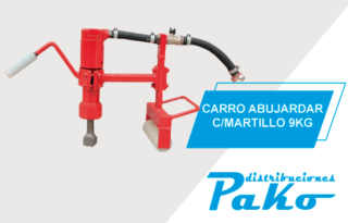 CARRO ABUJARDAR C/MARTILLO 9KG