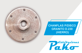 CHANFLAS P/DISCO GRANITO D.230 (HIERRO)